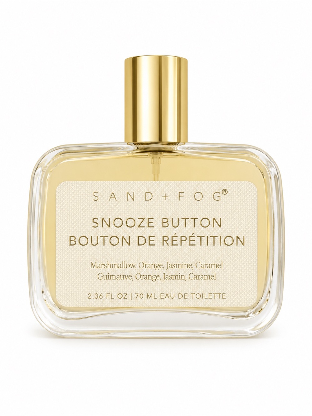SAND+FOG Snooze Button Eau de Toilette - Cream/Gold